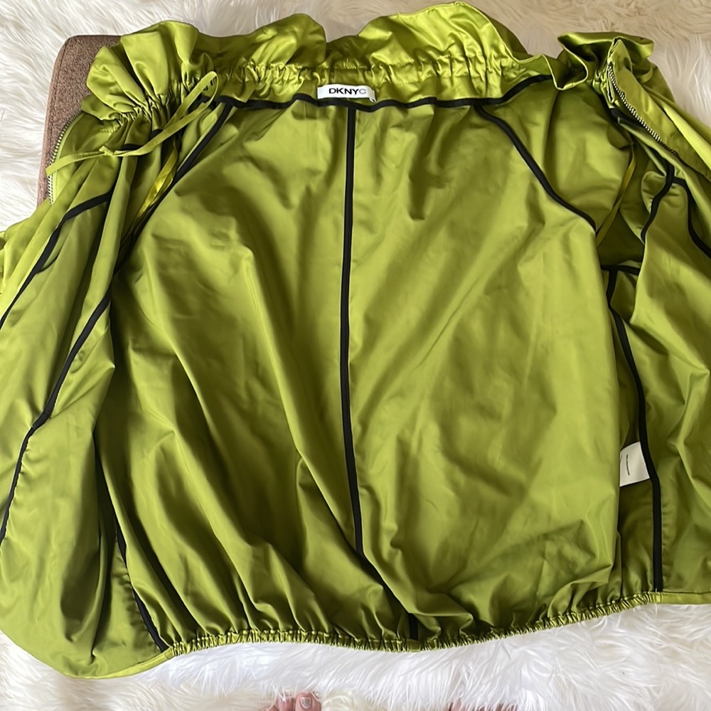 DKNY Jacket Rain Coat Medium - Picture 4 of 4